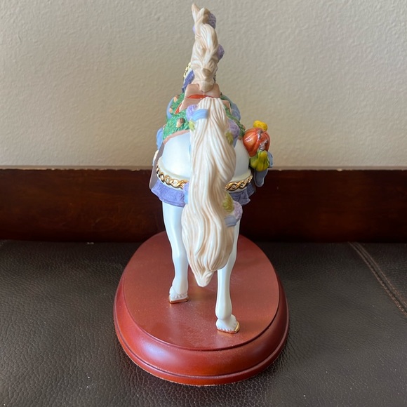 Vtg Lenox Year 2000 Carousel Horse Hand Painted Porcelain Collectible Figurine - Picture 8 of 13